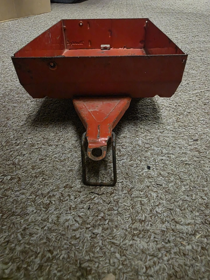 Vintage ROJO Buddy L juguete de acero prensado-TeePee Camper hecho en EE. UU. 10" de largo Foto 2 de 4