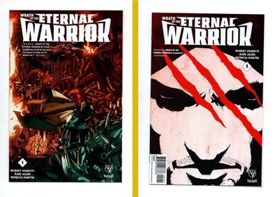Wrath Of The Eternal Warrior #1 & #2 Valiant Comics 2015