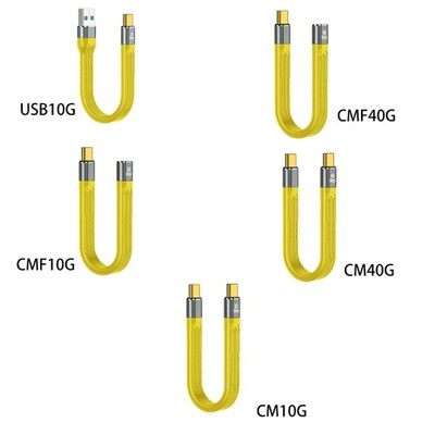 USB C to USB C Cable Male to Famale 10/40Gbps 100W Data Transfer Charging Cable