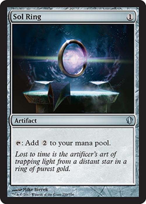 Sol Ring - Light Play MTG Commander 2013 Edition