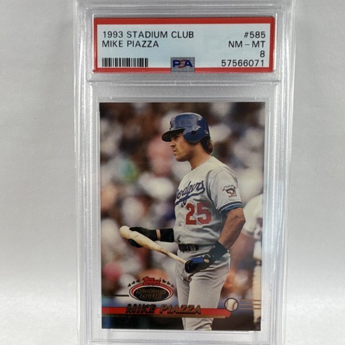 1993 Stadium Club Mike Piazza #585 card