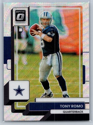 Tony Romo 2022 Optic #57 Premium Box Wave /300