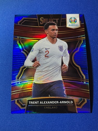 Trent Alexander Arnold [Blue Prizm] #83 2020 Panini Select UEFA Euro card