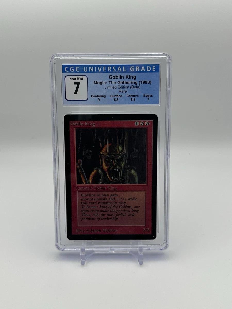 Goblin King Magic: The Gathering Individual Trading Card Games for