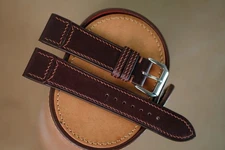 Handmade brown JLC strap Jaeger Lecoultre size 20-18 (can change size)