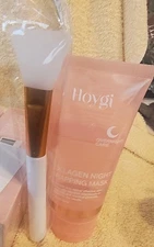 Hoygi Collagen Night Mask 75g Overnight Wrapping Care NEW Sealed Box Damage 2.65