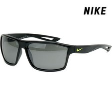Nike Legend Sports Sunglasses Square Black Horn Frame Golf Hiking 133044096