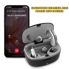 OTC Bluetooth App Control Rechargeable Hearing Aids For Seniors Adults Streaming