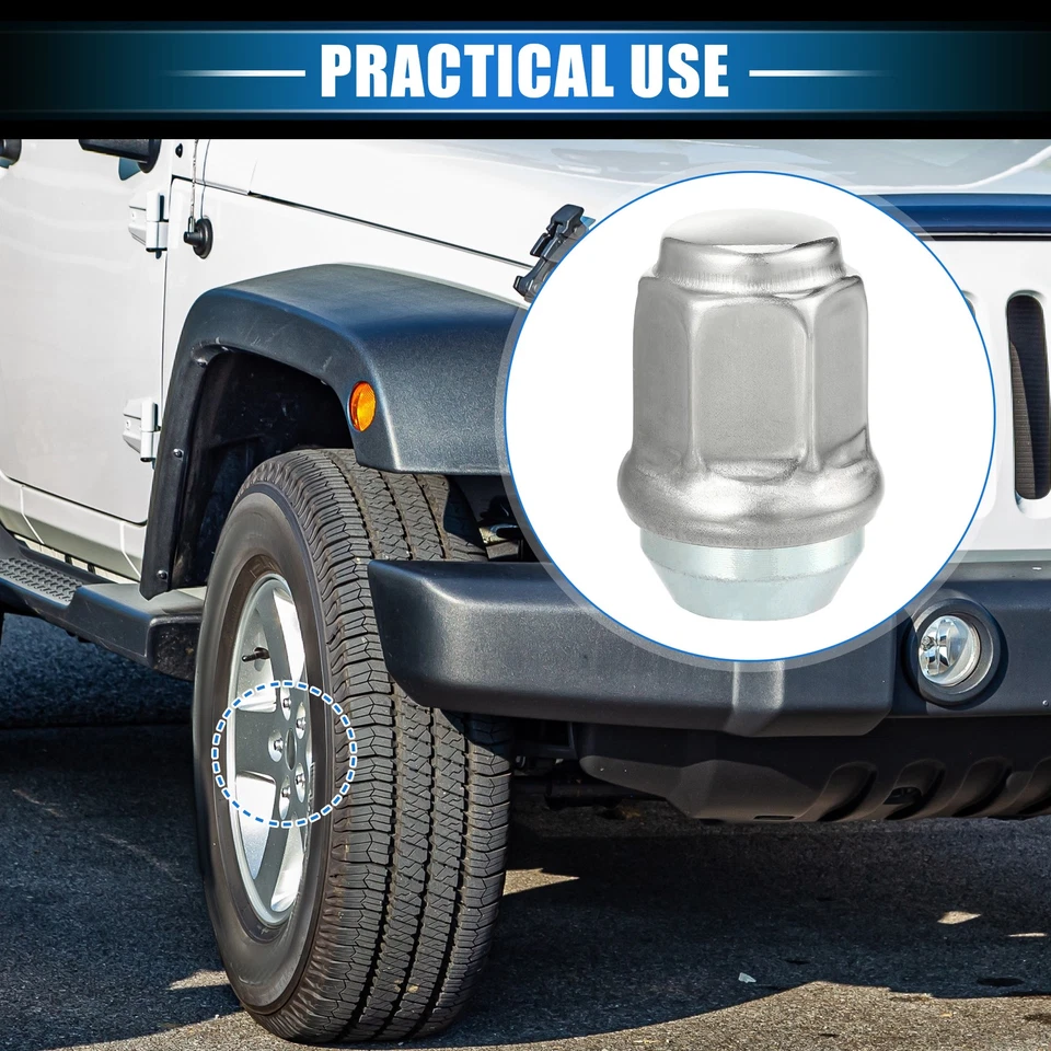 20pcs Wheel Lug Nuts for Jeep Wrangler Liberty for Dodge Challenger No.6036747AA - Image 2 of 4