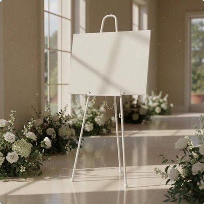Bodenstehender Kunstständer Mehrzweck Tragbar Display Staffelei Stabil für Hochzeiten