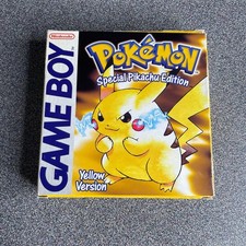 Pokemon Yellow Special Pikachu Edition Nintendo Gameboy GB Boxed UK - Read Desc