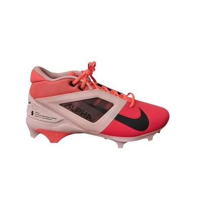 Nike Alpha Menace 4 Pro NRG Racer Pink/Grey Cleats Men\'s HJ4568-600 Size 10 New Men main image 2