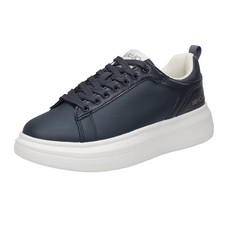 Liu Jo Man Big 05 - Sneakers In Pelle Blu - Uomo Scarpe Sneakers Casual