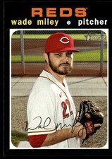 2020 Topps Heritage Wade Miley Cincinnati Reds #571