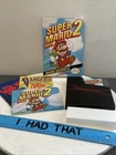Super Mario Bros. 2 (Nintendo NES, 1988) CIB Complete Tested & Working
