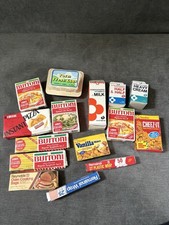 Vintage Play Kitchen Food Name Brand Grocery Items Boxes - 15 Different Items