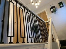 Image of Metal Stair Spindles Any Colour Baluster Bars Stair Bars Wrought Iron