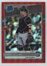 2020 Donruss Optic Rated Rookies FOTL Red Pandora Prizm 29/79 Zack Collins 00li