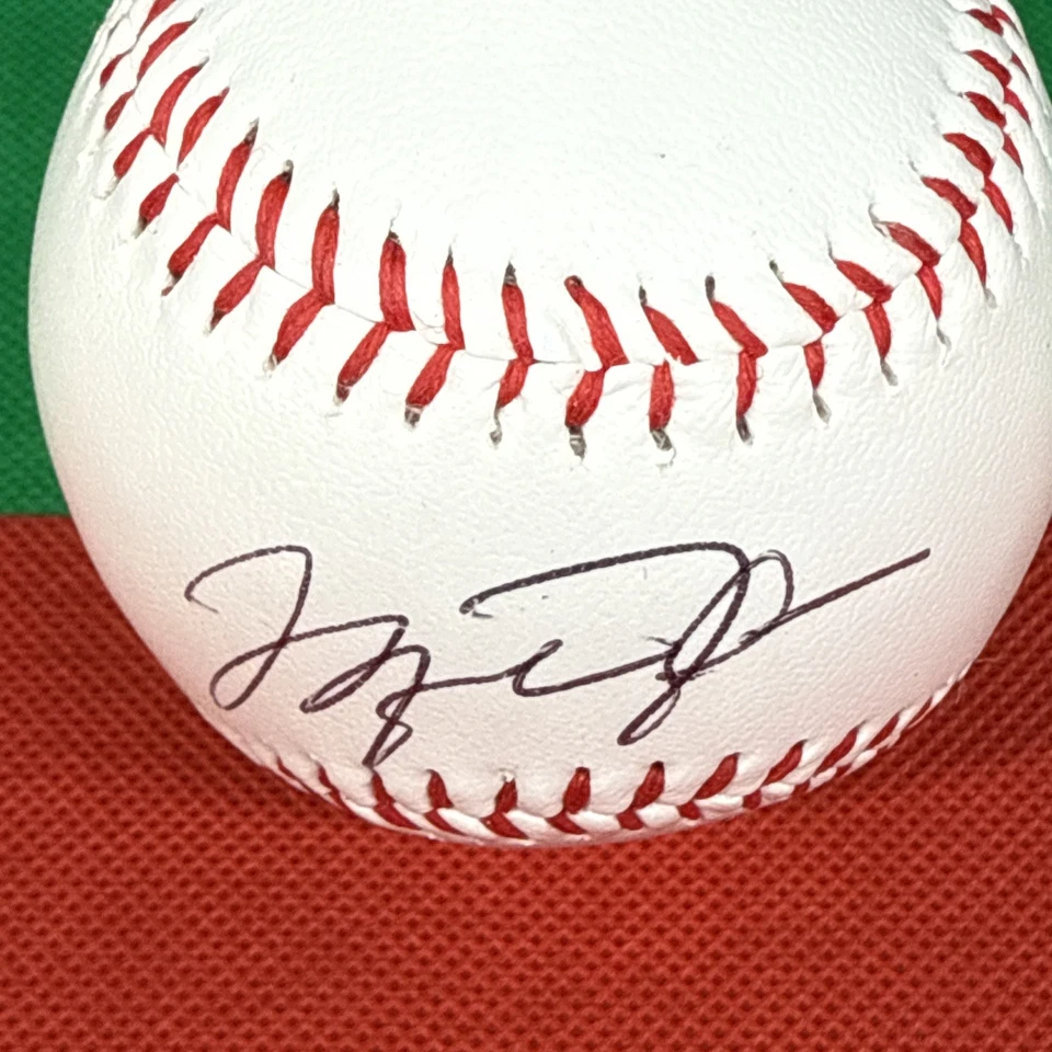 Béisbol autografiado firmado por Michael Jordan con vitrina holograma certificado de autenticidad Foto 3 de 4