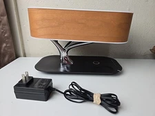 Light Of Life Dimmable Bedside Table Lamp, Bluetooth Speaker, Wireless Charger
