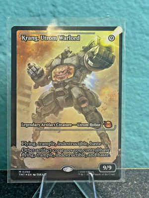 Krang, Utrom Warlord (Showcase) Teenage Mutant Ninja Turtles Foil