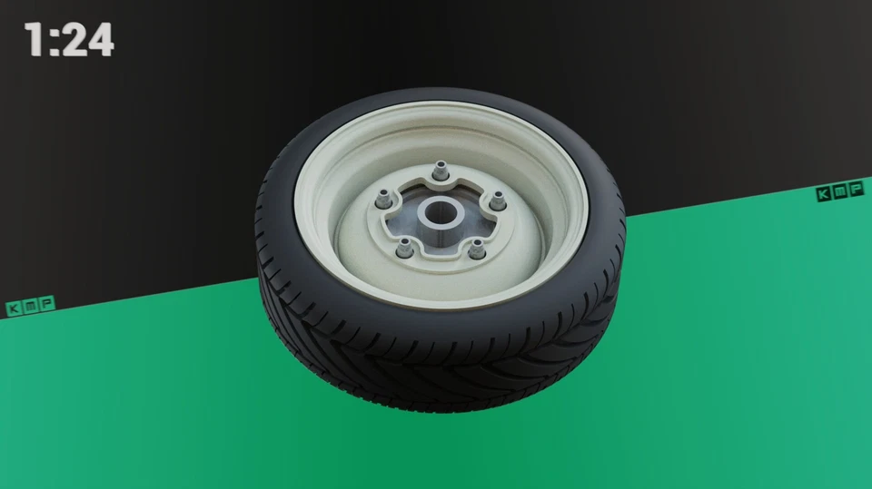 VW Beetle Custom 17in smoothies 1/24 - Immagine 2 di 4