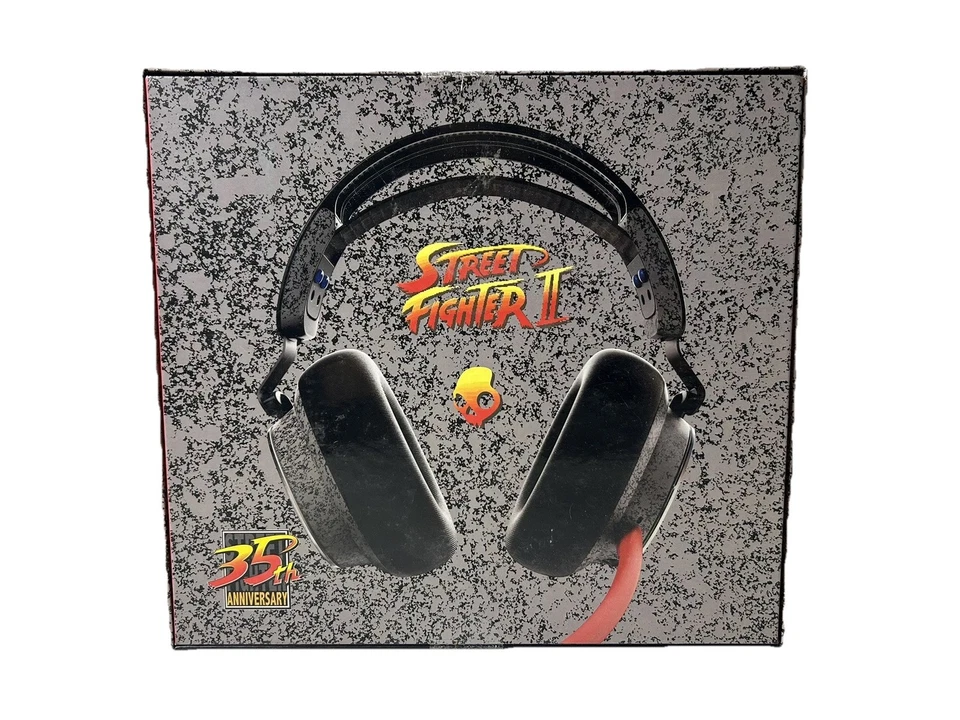 SkullCandy Street Fighter 35th Anniversary Limited Edition Gaming Headset  NEW - Image 2 of 2