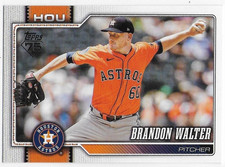 2026 Topps #227 Brandon Walter - Houston Astros