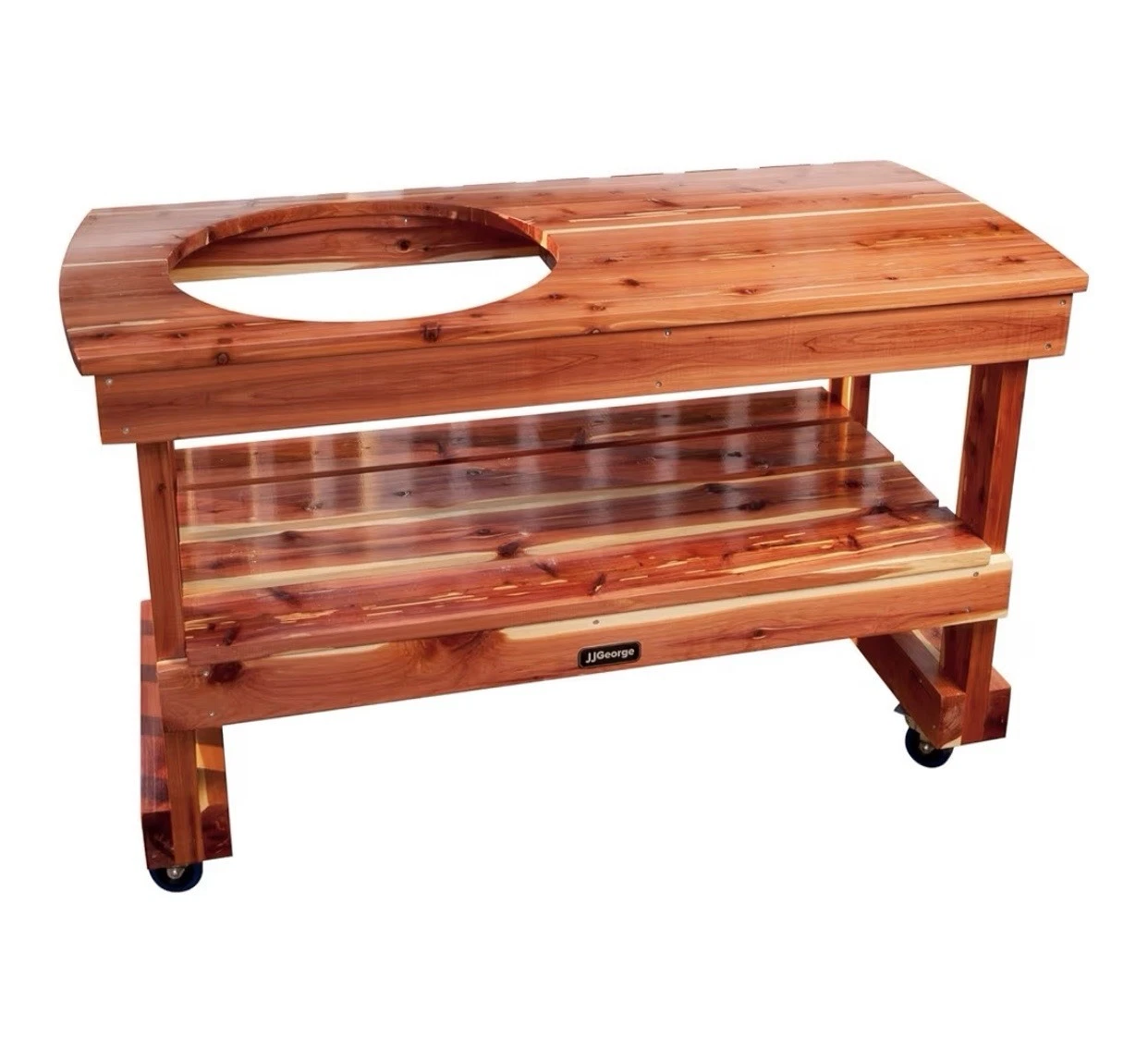 JJGeorge Long Table for Big Green Egg - Thumbnail 5