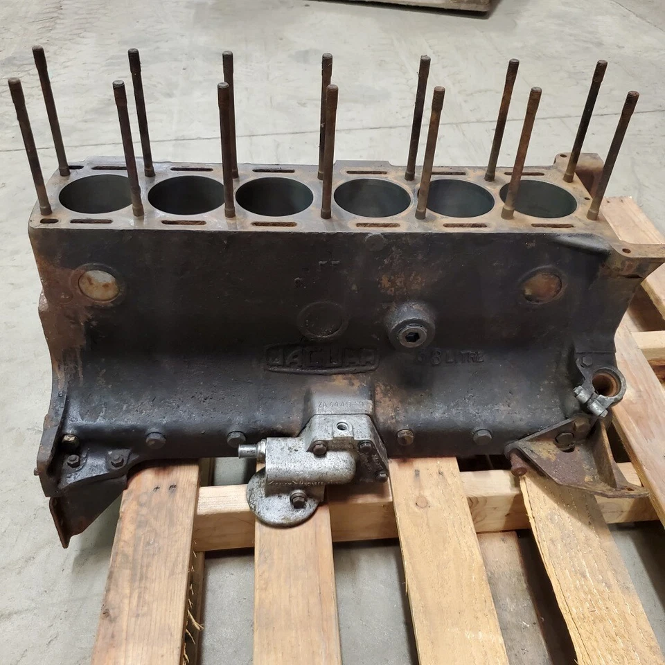 Bloque motor Jaguar Mark X 3.8 desnudo 9 a 1 compresión XKE E-Type compatible Foto 2 de 4
