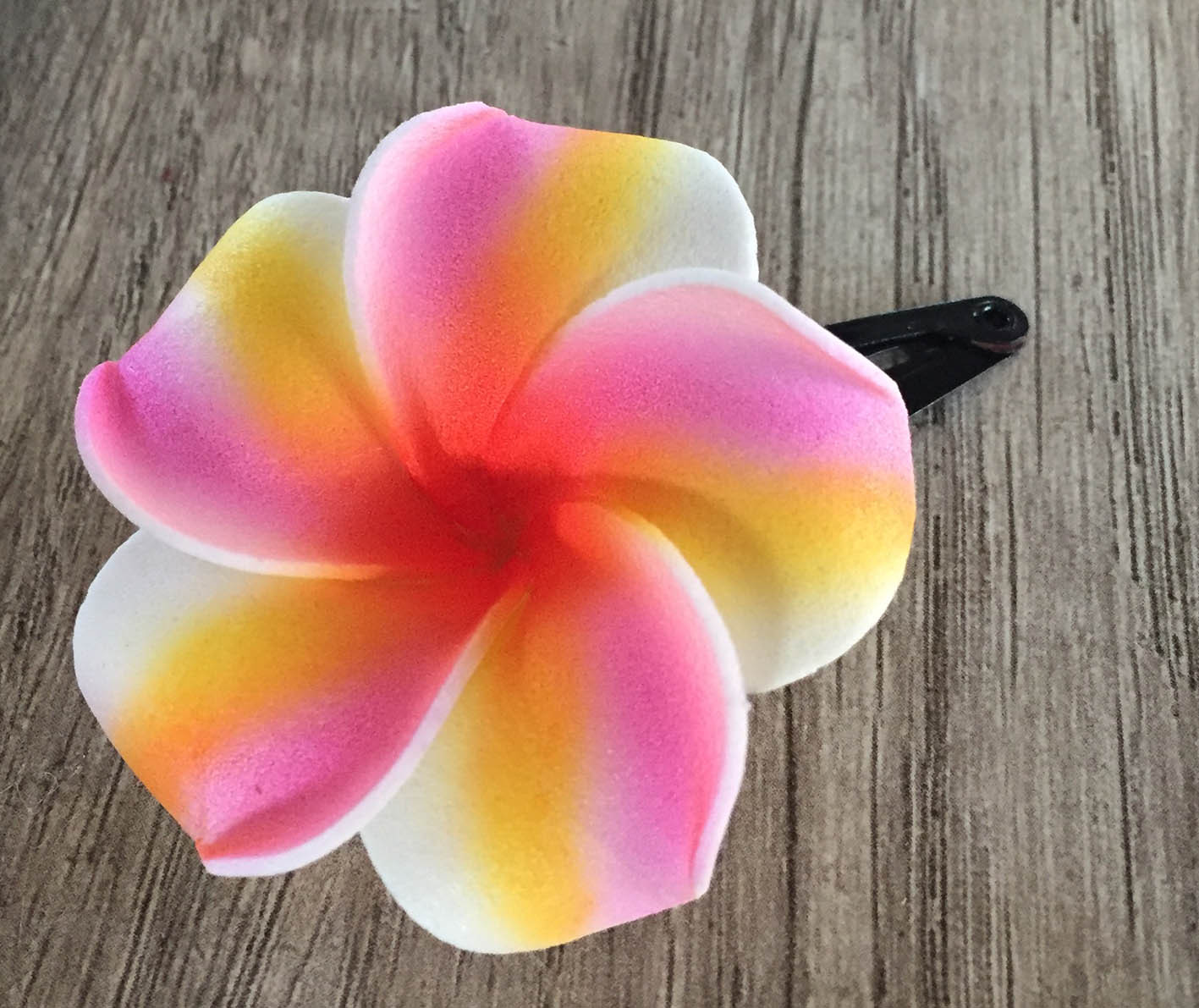 NET TOROS Rosen-Haarblüte Aus Polyester – Rote Blumenspange Für Hawaii-Look & Sommerfrisuren