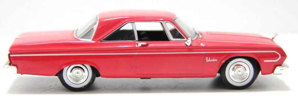 UNIVERSAL HOBBIES USATO 1:43 AUTO DIE CAST PLYMOUTH BELVEDERE ROSA EDI 9 VARIE - Immagine 3 di 4