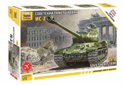 Soviet Heavy Tank IS-2	5011 ZVEZDA 1:72 New