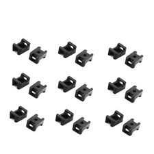 50pcs 5mm HC-1 Nylon Cable Tie Holder Saddle Shape Mount Wire Holder S