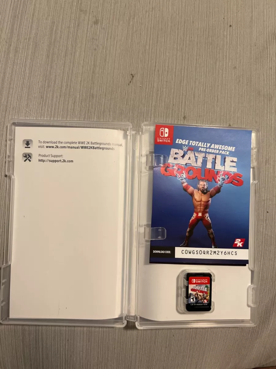 WWE 2K Battlegrounds Nintendo Switch