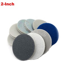 2" 50mm Wet & Dry Sandpaper Sponge Hook Loop Disc Mixed Grit Car Polishing Tool