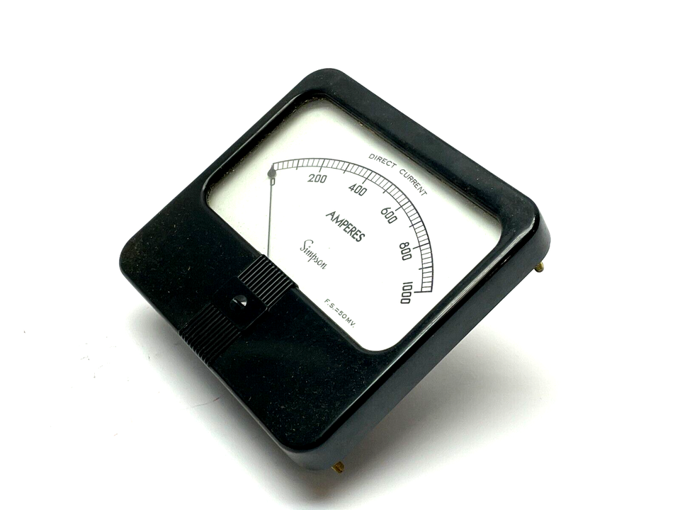 Simpson Model 29 Simpson Model 29 Analog Panel Meter | eBay