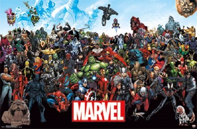 2015 MARVEL COMIC SUPER HERO POSTER CAPTAIN AMERICA HULK THOR IRON