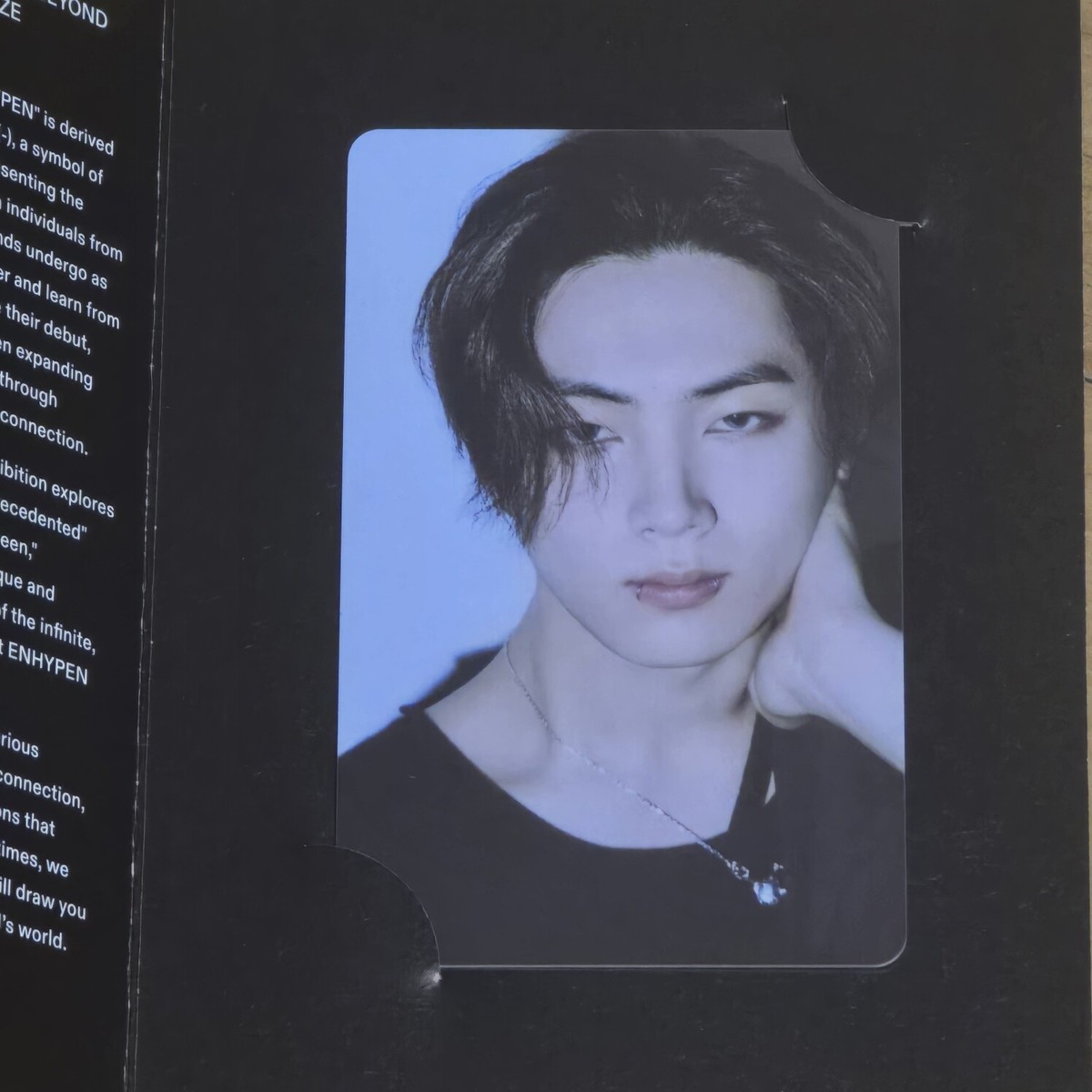 ENHYPEN HYBE INSIGHT 'UNSEEN' TICKET BENEFIT PHOTOCARD