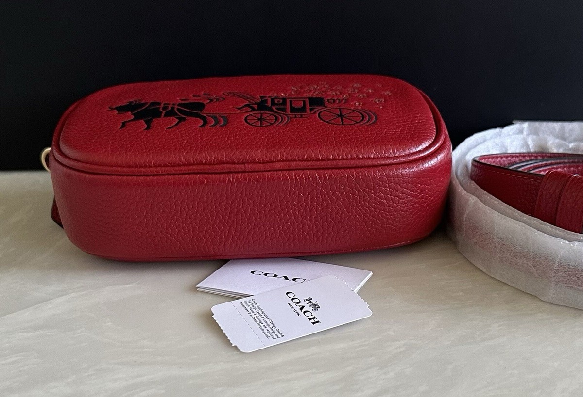 NEW COACH LUNAR NEW YEAR CONVERTIBLE BELT BAG OX & CARRIAGE XBODY
