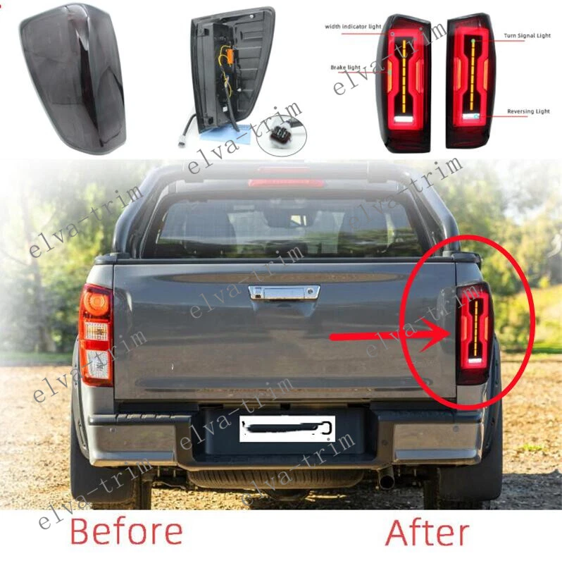LED Tail Light For Mazda BT50 BT50 TF 2020 2021 2022 2023, 53 OFF