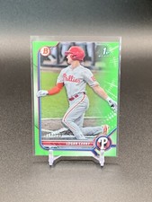 2022 Bowman Logan Cerny BP-120 1st Neon Green Paper /399 | Houston Astros