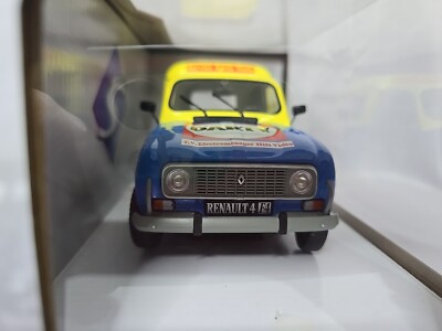 Solido Renault R4 F4 DARTY 1988 Echelle 1:18 Voiture Miniature