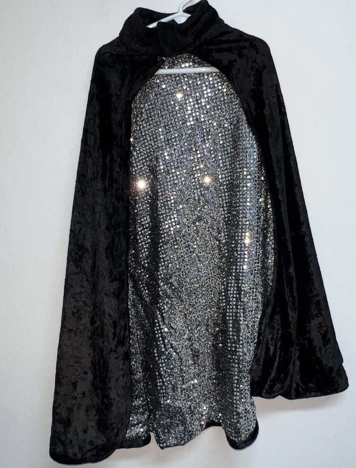 Legoland Shield Black Cape Boys Knight Halloween Costume Pretend Play Cosplay - Image 4 of 4