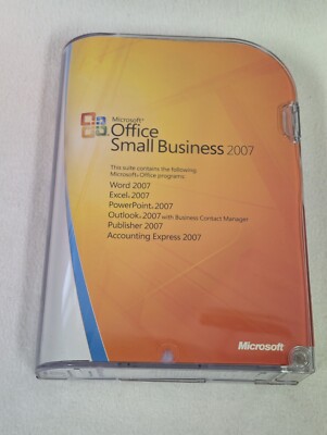 Microsoft Office Small Business 2007 Full Version w/ Product Key ...