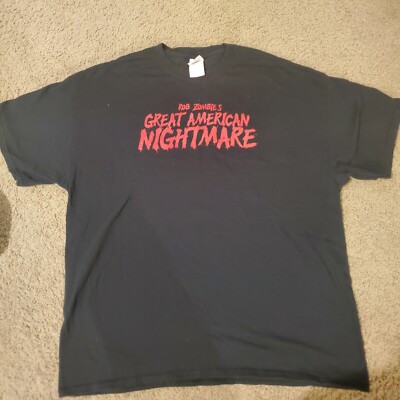 Rob Zombie Great American Nightmare Shirt