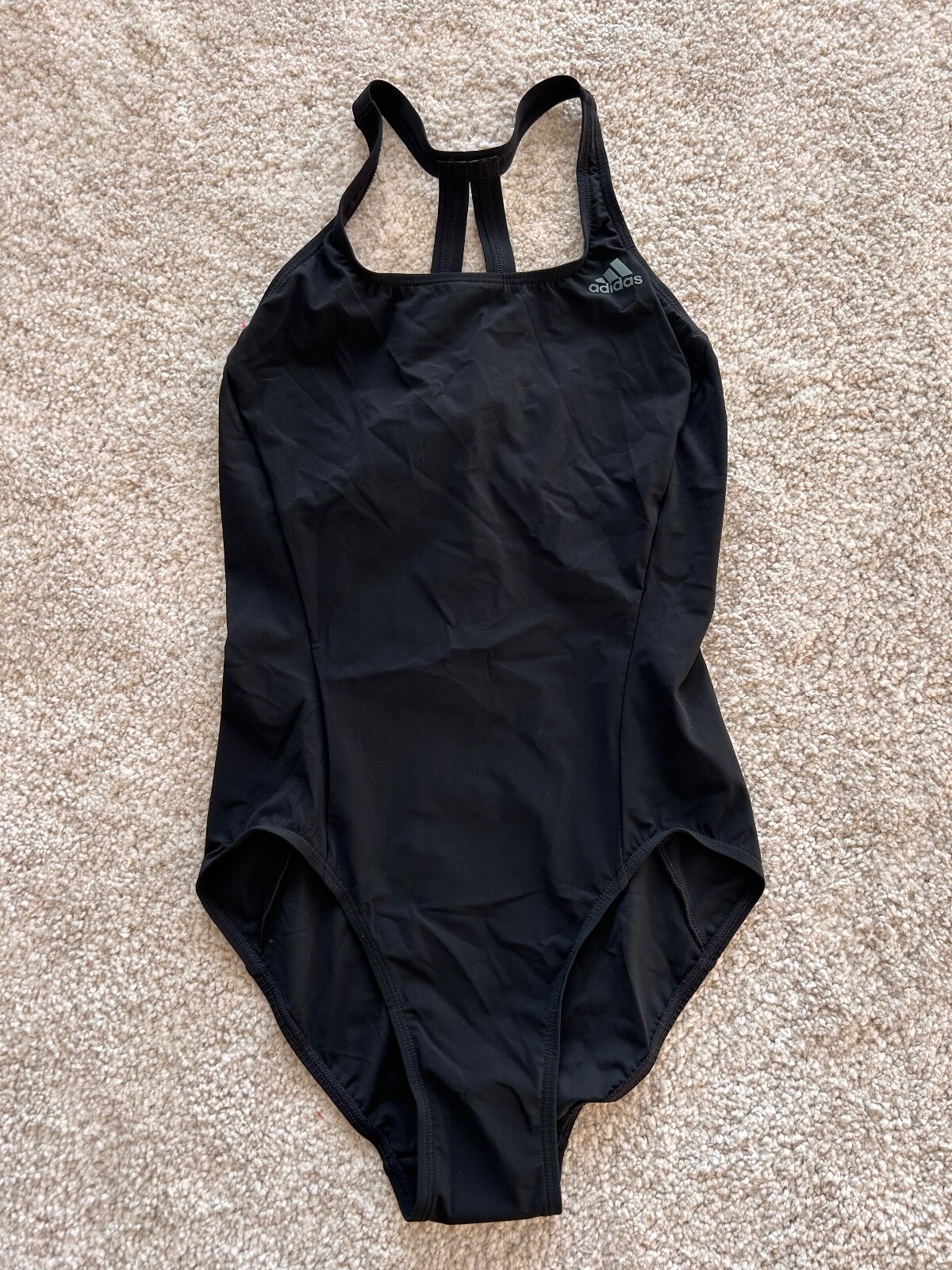 Adidas Ladies Swimsuit Swimming Costume UK 32” Black BNWT RRP £42.95