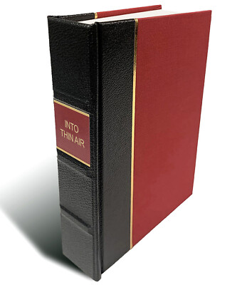 Into Thin Air (Leather-bound) Jon Krakauer Hardback Book