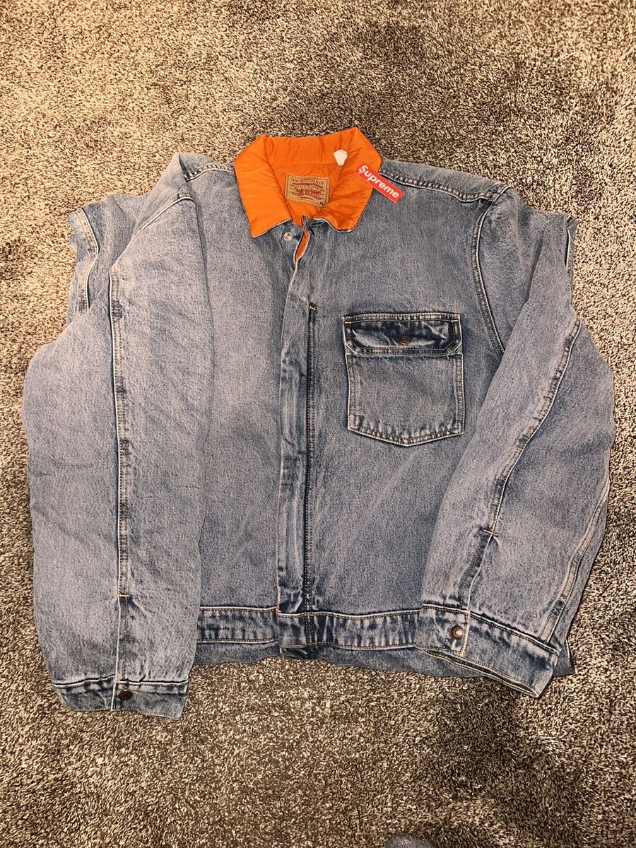 PRICE DROP* FW18 Supreme Levis Denim Coveralls (XL) 100 PRICE DROP* FW18 Supreme Levis Denim Coveralls (XL) 100