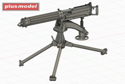 MW22 PLUSMODEL DP3031 MACHINE GUN VICKERS PATTERN A  ACCESSORIES